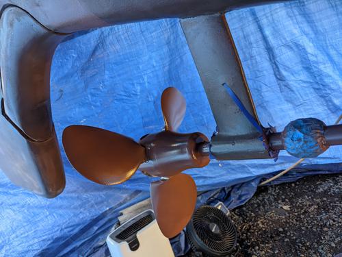 Coppercoat Propeller